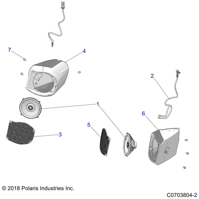 Assembly-Speaker,Lh by Polaris