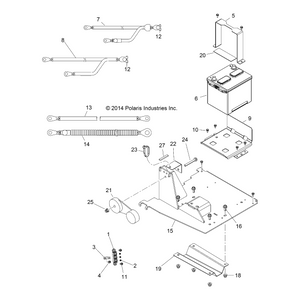 Assembly-Tensioner,Belt by Polaris 2412580 OEM Hardware P2412580 Off Road Express