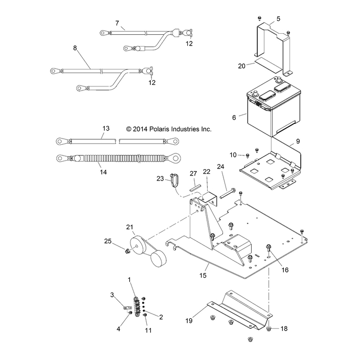 Assembly-Tensioner,Belt by Polaris