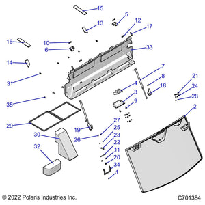 Assembly-Wndshld,Gl,To by Polaris 2638242 OEM Hardware P2638242 Off Road Express Drop Ship