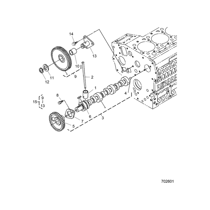 Assy Gear Idle Ser/V by Polaris