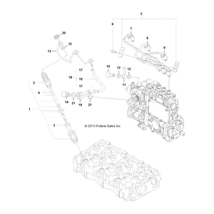 Assy-Nozzle by Polaris 3070438 OEM Hardware P3070438 Off Road Express