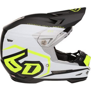 ATR-2 Delta Helmet By 6D Helmets 12-3424 Off Road Helmet 01108557 Parts Unlimited Drop Ship XS / Yellow