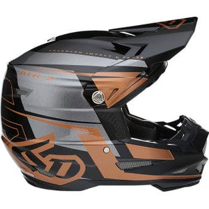 ATR-2 Mach Helmet By 6D Helmets 12-3304 Off Road Helmet 01108525 Parts Unlimited Drop Ship Bronze / XS