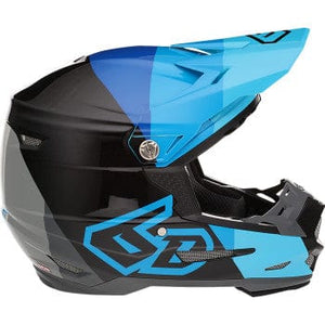 ATR-2 Range Helmet By 6D Helmets 12-3104 Off Road Helmet 01108487 Parts Unlimited Drop Ship XS / Blue