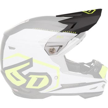 ATR-2 Visor - Delta - Neon Yellow by 6D Helmets