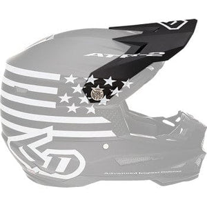 ATR-2 Visor - Tactical - Black by 6D Helmets 72-6107 Helmet Visor 01321711 Parts Unlimited