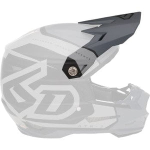 ATR-2 Visor - Torque - Charcoal by 6D Helmets 72-6112 Helmet Visor 01321748 Parts Unlimited