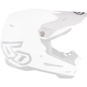 ATR-2 Visor - White by 6D Helmets 72-6054 Helmet Visor 01321698 Parts Unlimited