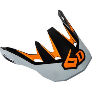 ATR-2Y Visor - Drive - Neon Orange by 6D Helmets 72-4131 Helmet Visor 01321743 Parts Unlimited