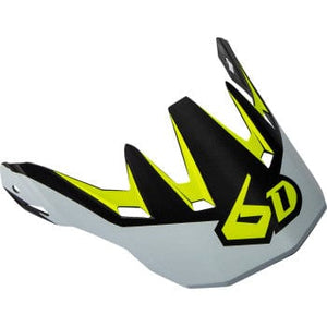 ATR-2Y Visor - Drive - Neon Yellow by 6D Helmets 72-4134 Helmet Visor 01321744 Parts Unlimited