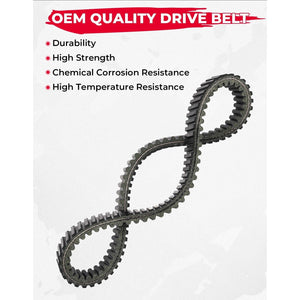 ATV Drive Belt Kawasaki Brute Force / KFX / Prairie / Teryx 750 by Kemimoto B0901-05301BK Drive Belt OEM Upgrade B0901-05301BK Kemimoto