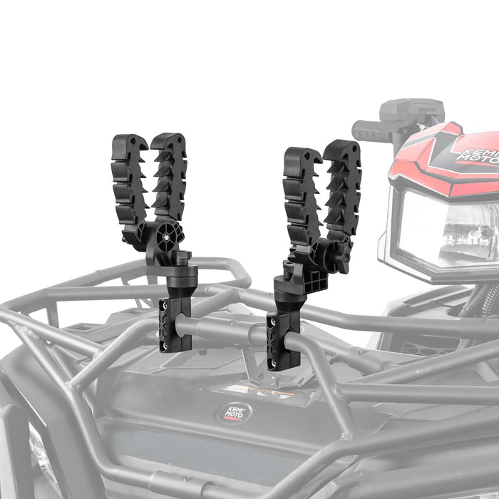 ATV Gun Racks with Rubber Straps for 3/4"-5/4" round roll bars by Kemimoto