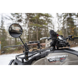 Atv Mirror Rack/Handlebar Mnt by Kolpin 97200 Side View Mirror 61-3002 Western Powersports