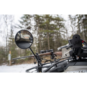 Atv Mirror Rack/Handlebar Mnt by Kolpin 97200 Side View Mirror 61-3002 Western Powersports