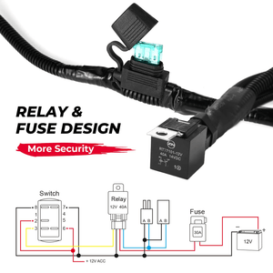 ATV/UTV Fan Override Switch Kit For Polaris, Can-Am by Kemimoto B0401-01401BK None B0401-01401BK Kemimoto