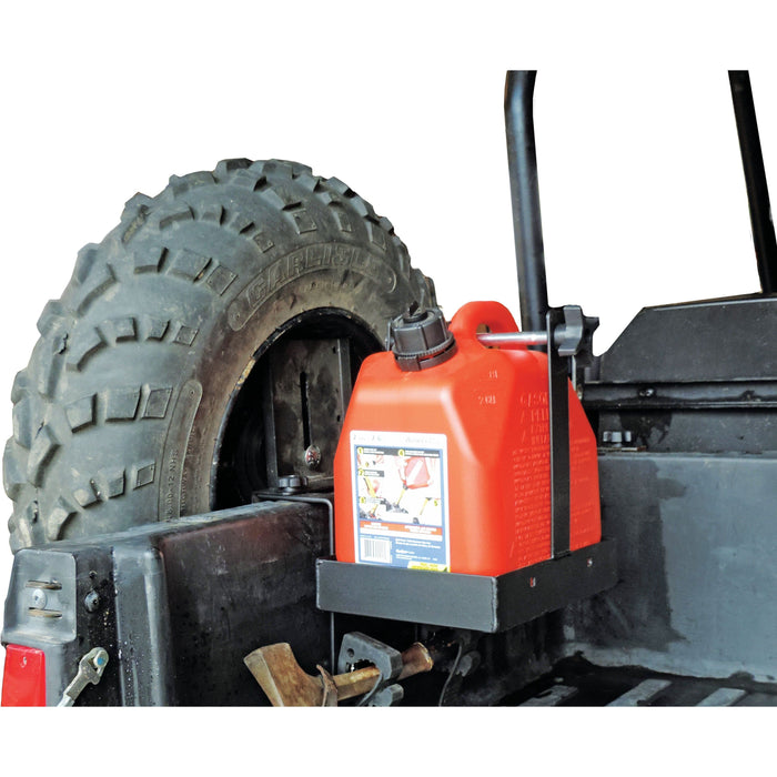 Auxiliary Fuel Can Tool Holder & Spare Tire Mount By Hornet