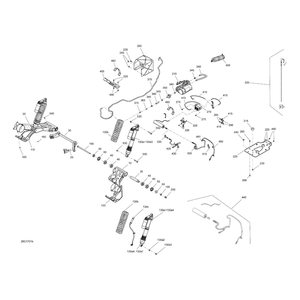 Auxiliary Hose by Can-Am 706000808 OEM Hardware 706000808 Off Road Express