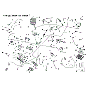 Auxillary Cable by CF Moto 7030-150200-30000 OEM Hardware 7030-150200-30000 Northstar Polaris