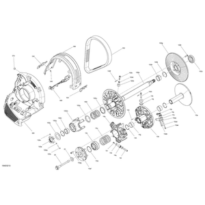 Axle - 10mm by Can-Am 417224204 OEM Hardware 417224204 Off Road Express Peach St