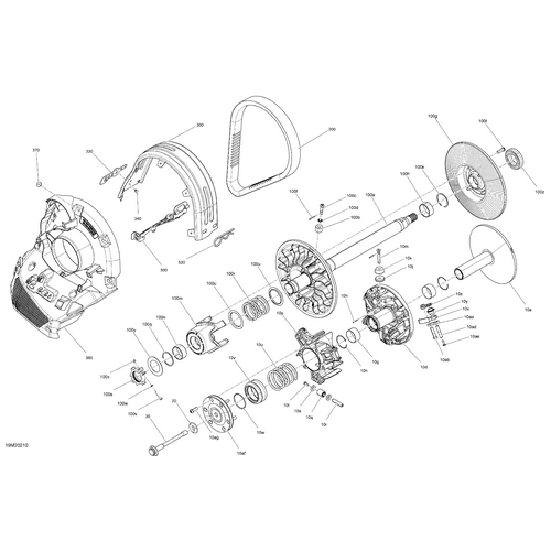 Axle - 10mm by Can-Am