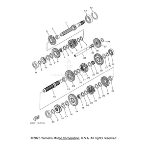 Axle, Drive by Yamaha 2HC-17421-00-00 OEM Hardware 2HC-17421-00-00 Off Road Express