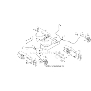 Axle - Footbrake By Arctic Cat 0402-872 OEM Hardware 0402-872 Off Road Express