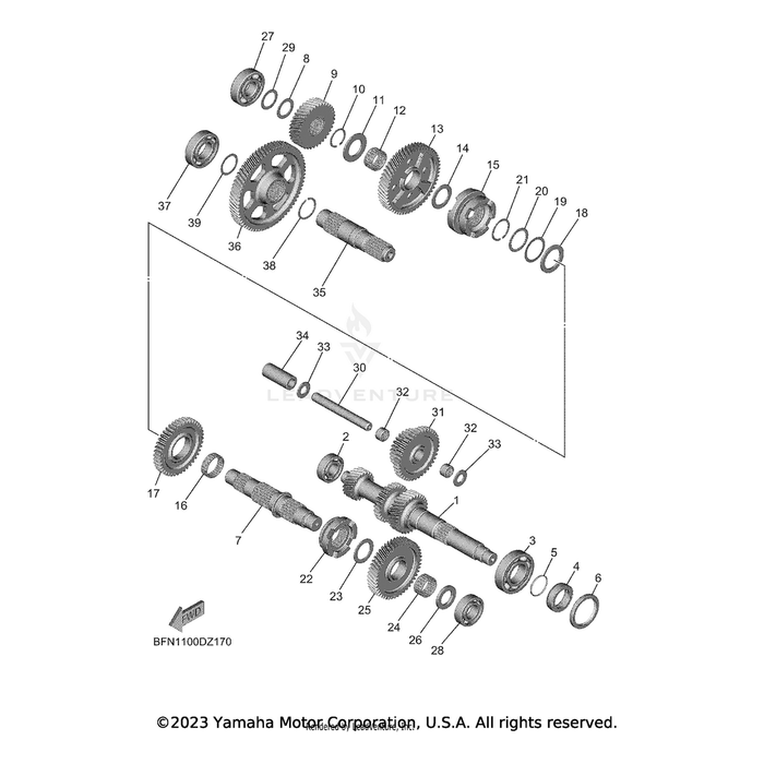 Axle, Idle by Yamaha