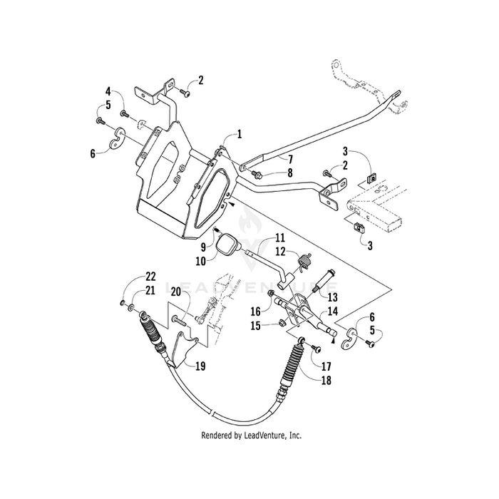 Axle, Shift By Arctic Cat