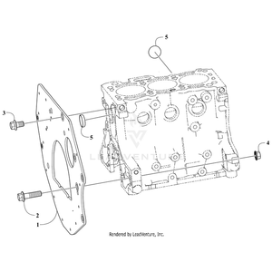 Back Plate By Arctic Cat 3040-010 OEM Hardware 3040-010 Off Road Express