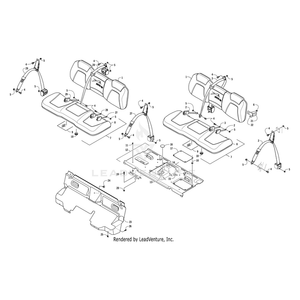 Backrest Assembly By Arctic Cat 7506-538 OEM Hardware 7506-538 Off Road Express