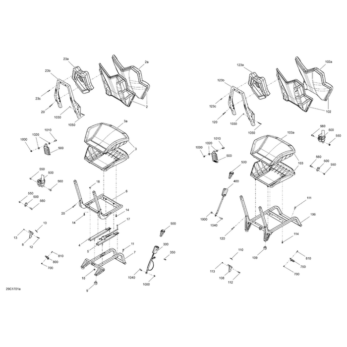 Backrest Assy by Can-Am