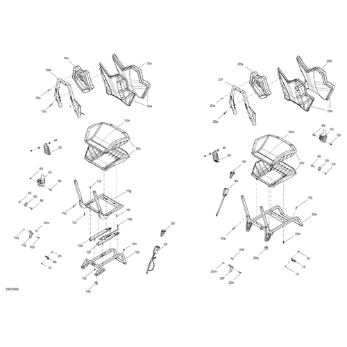 Backrest Assy by Can-Am