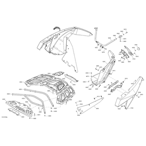 Baggage Rack Kit by Can-Am 715004180 OEM Hardware 715004180 Off Road Express