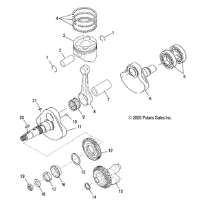 Balance Gear by Polaris 3089245 OEM Hardware P3089245 Off Road Express