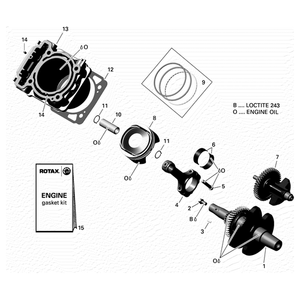 Balance Shaft by Can-Am 420637455 OEM Hardware 420637455 Off Road Express Peach St