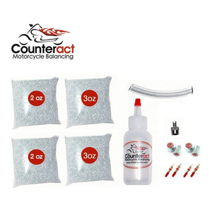 Balancing Bead DIY Kit 2- 2oz / 2- 3oz Bags by Counteract ATV2/3 Tire Balancing 85-4006 Western Powersports