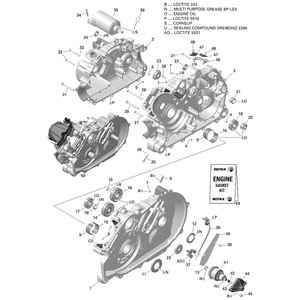 Ball Bearing 6204 by Can-Am 420932433 OEM Hardware 420932433 Off Road Express Peach St