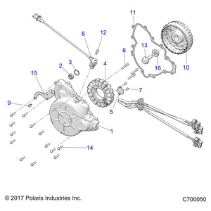 Ball Bearing, 9 X 24 X 7 by Polaris 3514717 OEM Hardware P3514717 Off Road Express