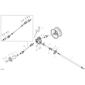 Ball Bearing by Can-Am 293350129 OEM Hardware 293350129 Off Road Express Peach St