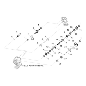 Ball Bearing by Polaris 3234055 OEM Hardware P3234055 Off Road Express