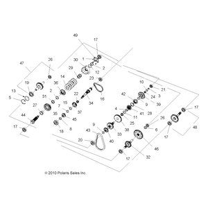 Ball Bearing by Polaris 3234657 OEM Hardware P3234657 Off Road Express