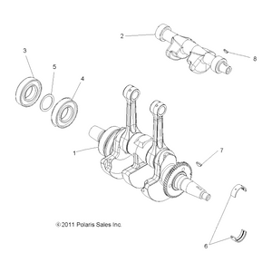 Ball Bearing by Polaris 3514318 OEM Hardware P3514318 Off Road Express