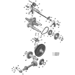 Ball by Can-Am 420932620 OEM Hardware 420932620 Off Road Express