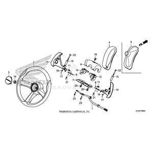 Ball, Detent by Honda 78590-HL4-A00 OEM Hardware 78590-HL4-A00 Off Road Express Peach St