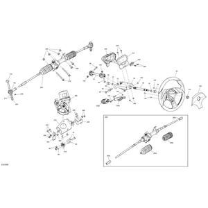 Ball Joint by Can-Am 709401134 OEM Hardware 709401134 Off Road Express Peach St