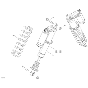 Ball Journal by Can-Am 715900336 OEM Hardware 715900336 Off Road Express Peach St