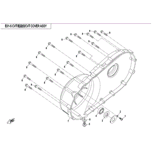 Ballbearing 6003 by CF Moto 30400-01702 OEM Hardware 30400-01702 Northstar Polaris