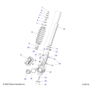 Balljoint Bracket by Polaris 5258210 OEM Hardware P5258210 Off Road Express