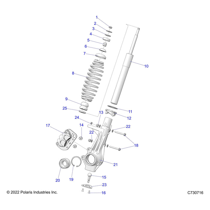 Balljoint Bracket by Polaris